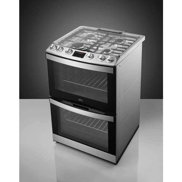 AEG CKB6540ACM Freestanding cooker Gas Stainless steel – image 4