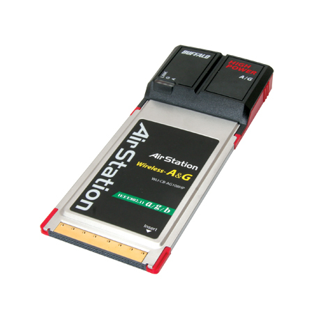 Buffalo Wireless-A&G MIMO Performance Notebook Adapter – image 2