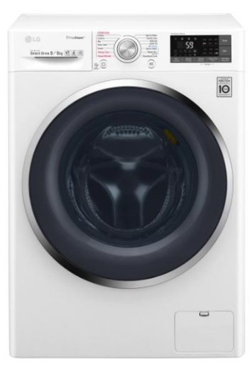 LG F94J8FH2W washer dryer Freestanding Front-load White