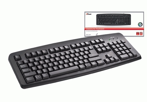 Trust 16292/KIT keyboard USB QWERTY Black – image 2