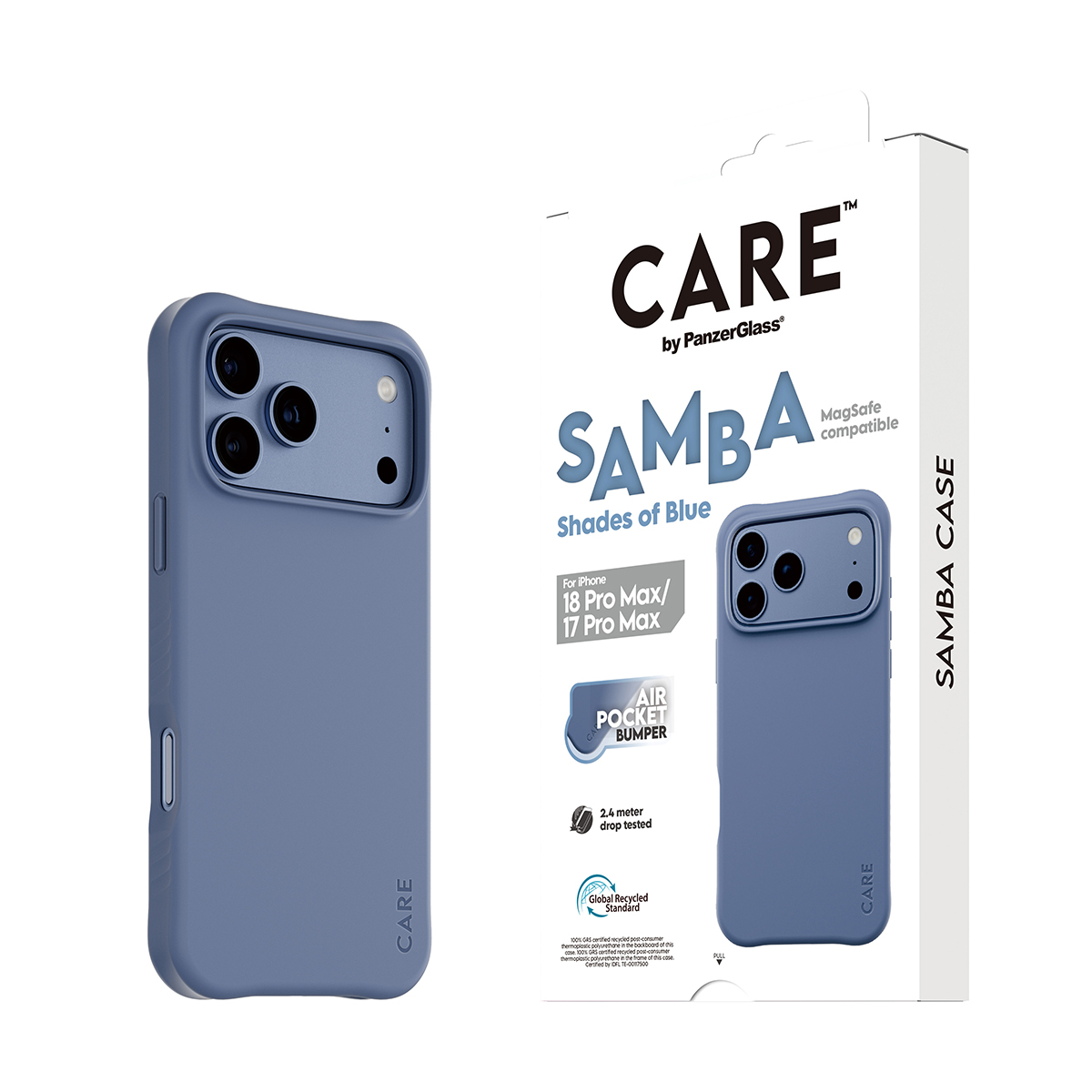 PanzerGlass CARE™ by PanzerGlass® Samba Case Shades of Blue w. MagSafe iPhone 18 Pro Max | 17 Pro Max – image 6