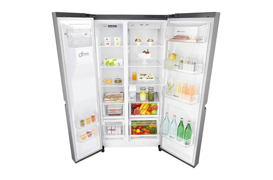 LG GSL761PZXV side-by-side refrigerator Freestanding – image 5