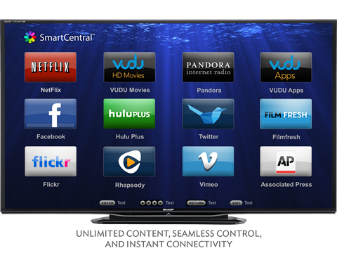 Sharp LC-60LE750U TV – image 3