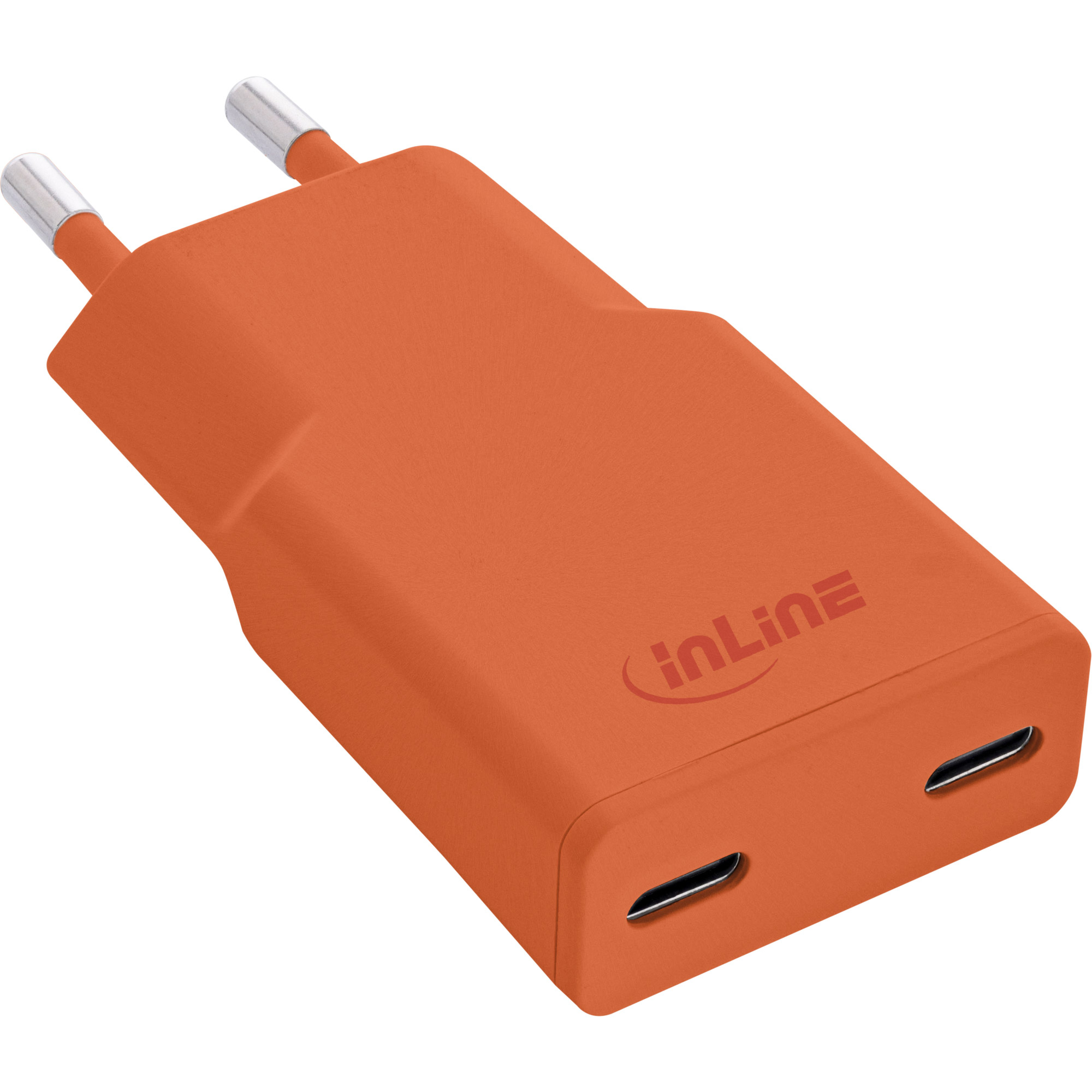 InLine 31590O mobile device charger Universal Orange AC Fast charging Indoor