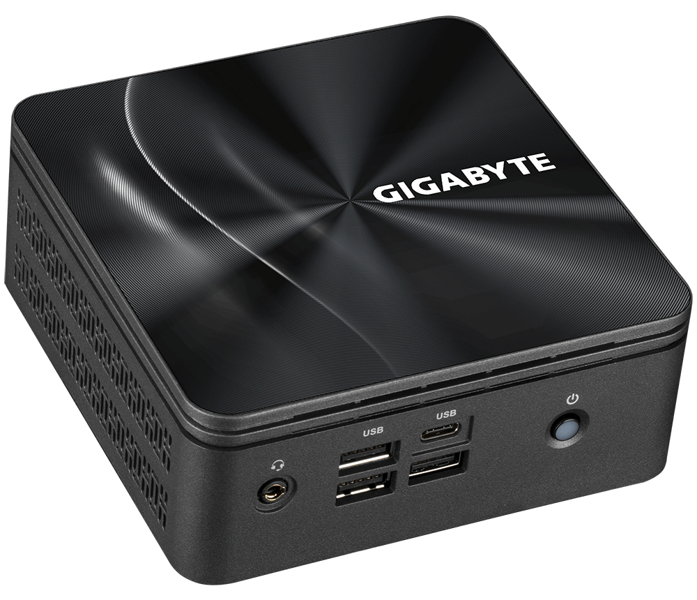 GIGABYTE GB-BRR7H-4800 PC/workstation barebone UCFF Black 4800U