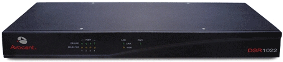 Vertiv DSR1022 KVM switch Black