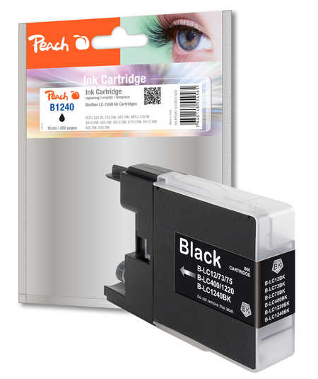 Peach 315001 ink cartridge 1 pc(s) Black