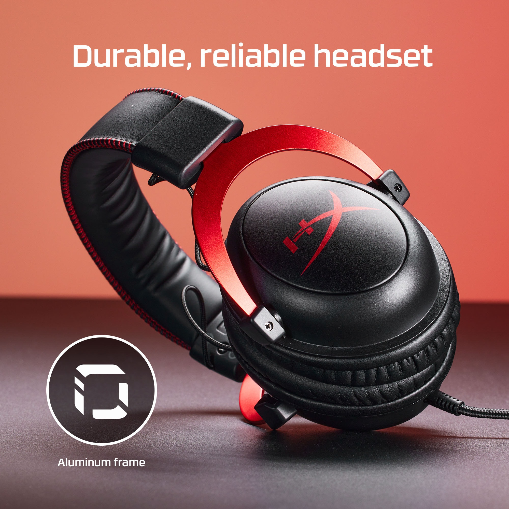 HyperX Cloud II - Gaming Headset (White-Pink) – image 7
