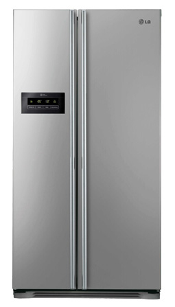 LG GS3159PVJZ1 side-by-side refrigerator Freestanding Stainless steel