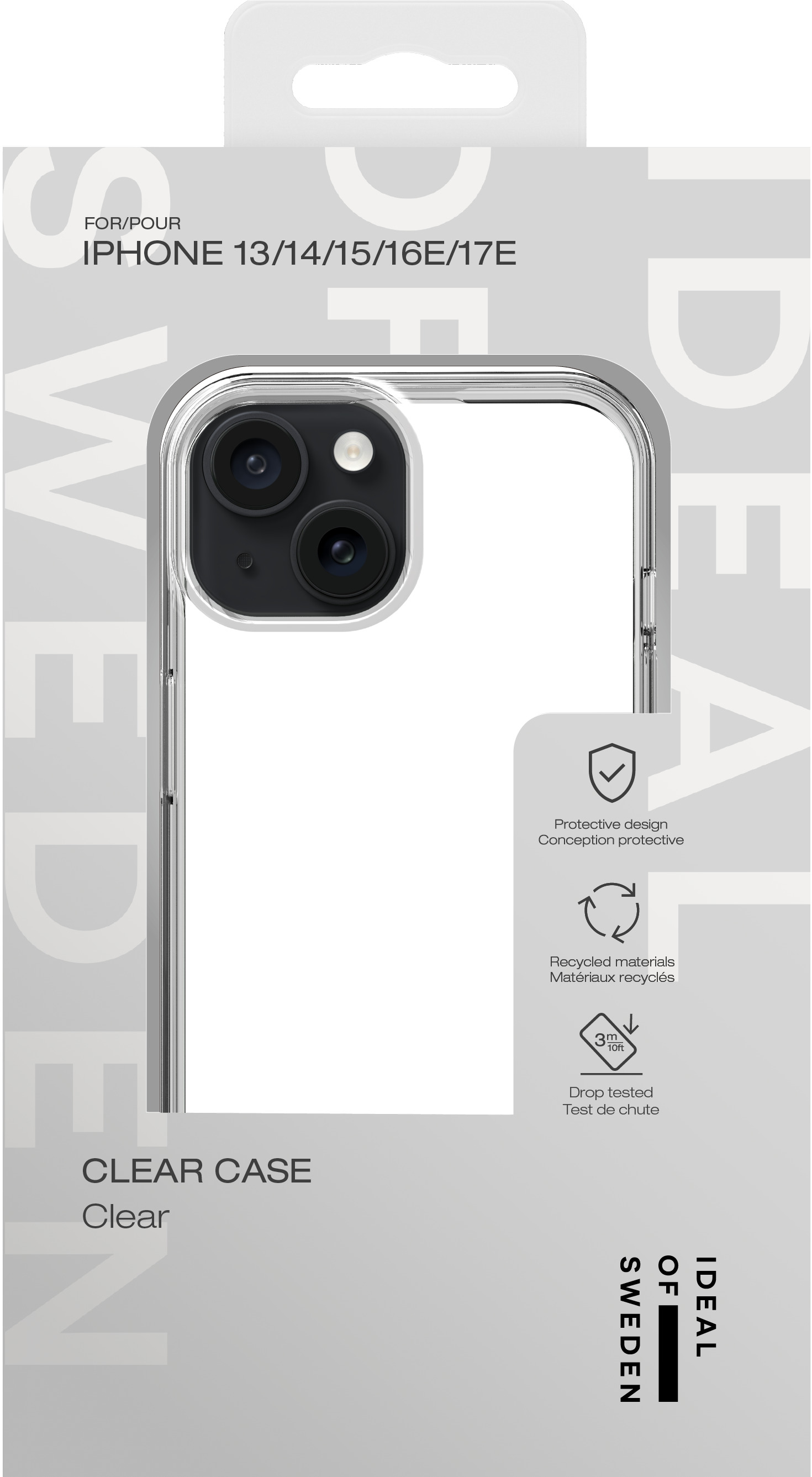 iDeal of Sweden Clear Case iPhone 13 / 14 / 15 / 16e / 17e Clear – image 4