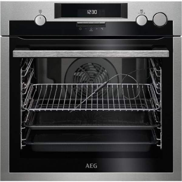 AEG BSE574321M 72 L 3380 W Black, Stainless steel