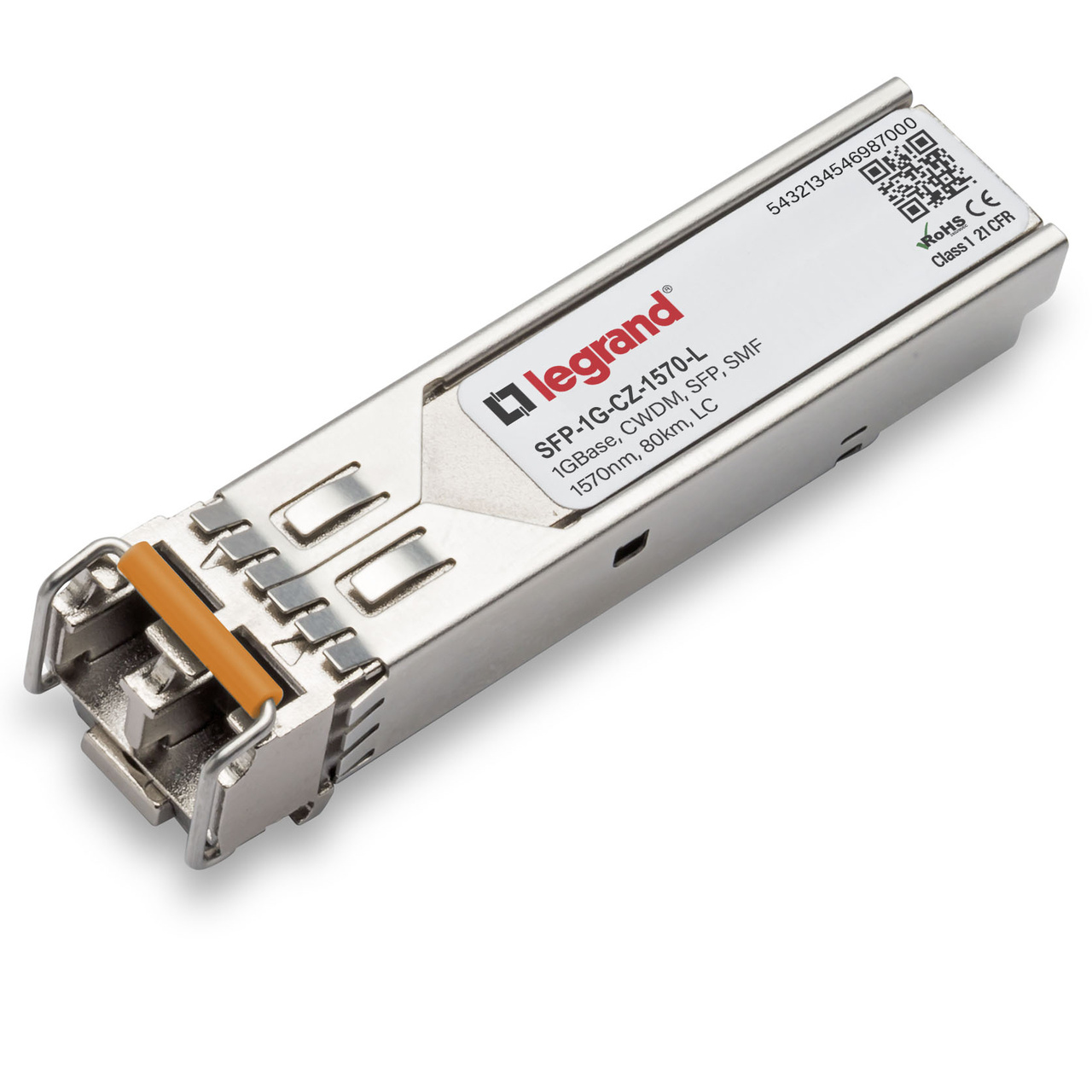 Legrand SFP-1G-CZ-1570-L network transceiver module Fiber optic 1000 Mbit/s 1570 nm