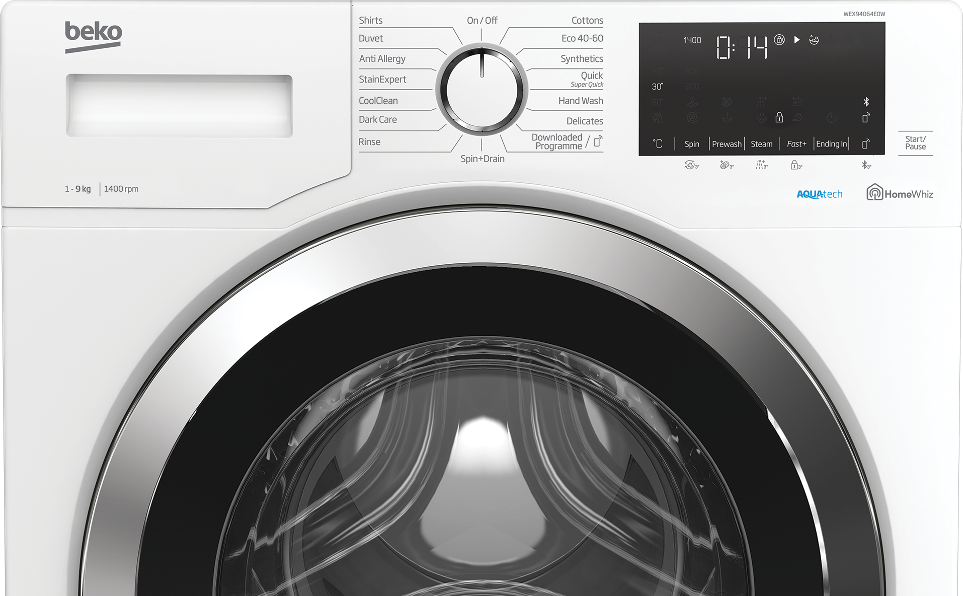 Beko WEX94064E0W washing machine Front-load – image 2