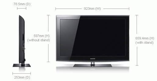 Samsung LE-37B550 TV – image 8