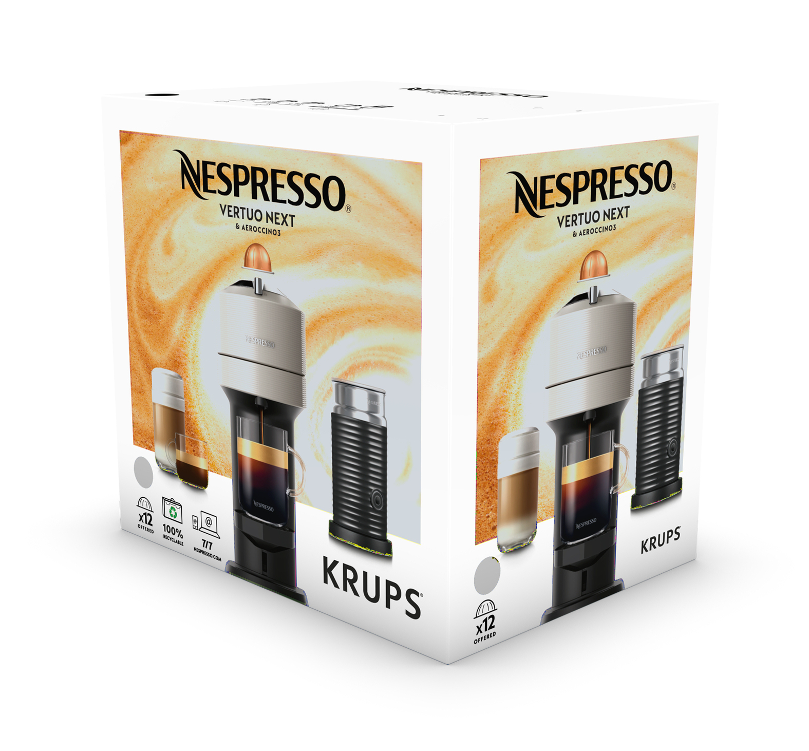 Krups Vertuo Next & Aeroccino XN911B Semi-auto Capsule coffee machine – image 9