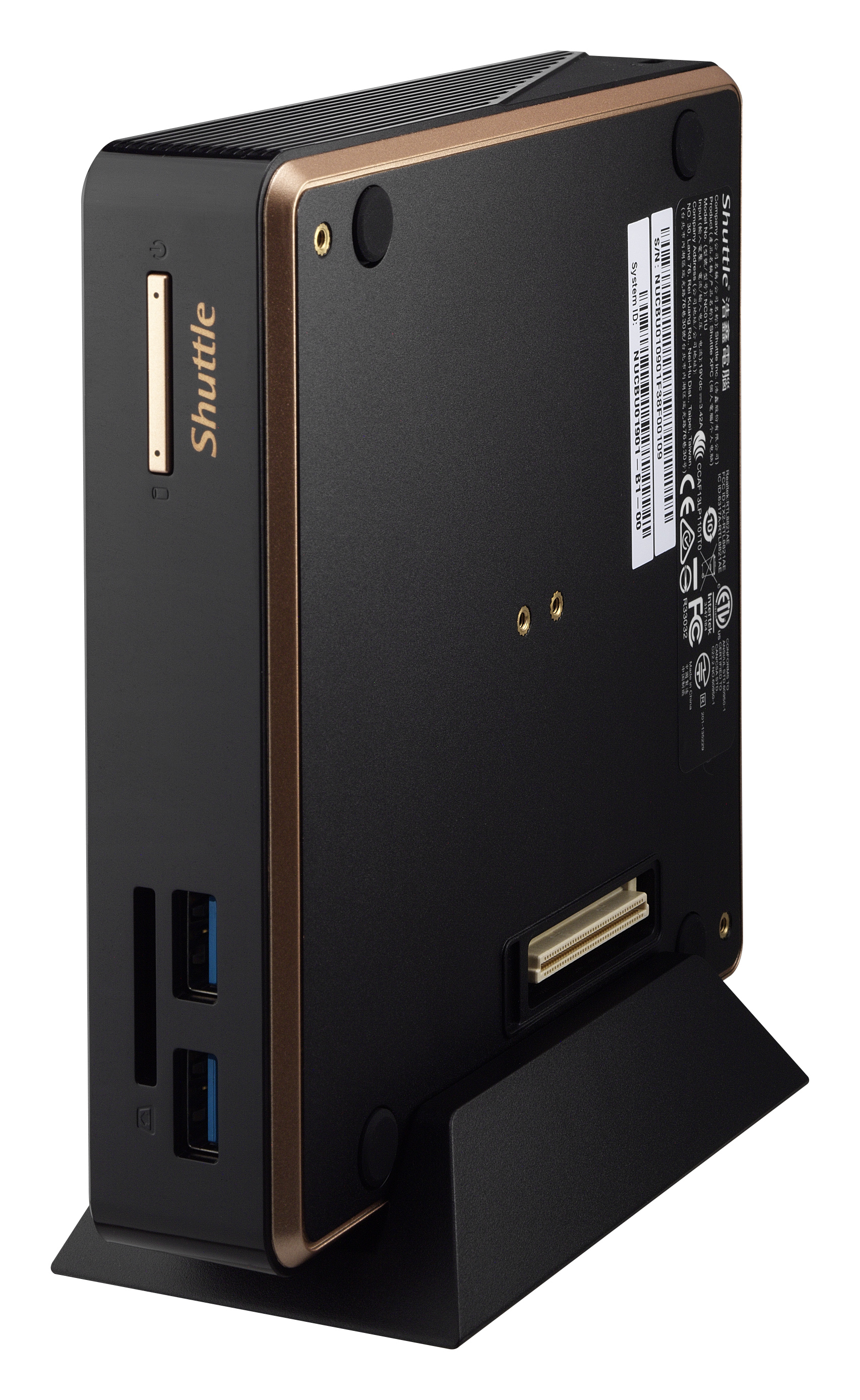 Shuttle NC01UBING PC/workstation Intel® Celeron® 3205U – image 8