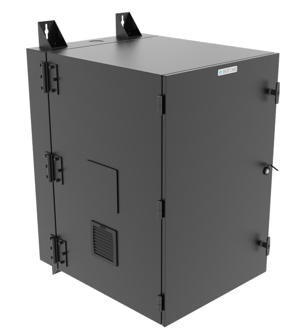 Vertiv GL36N12-30-B-AFFF rack cabinet 19U Wall mounted rack Black