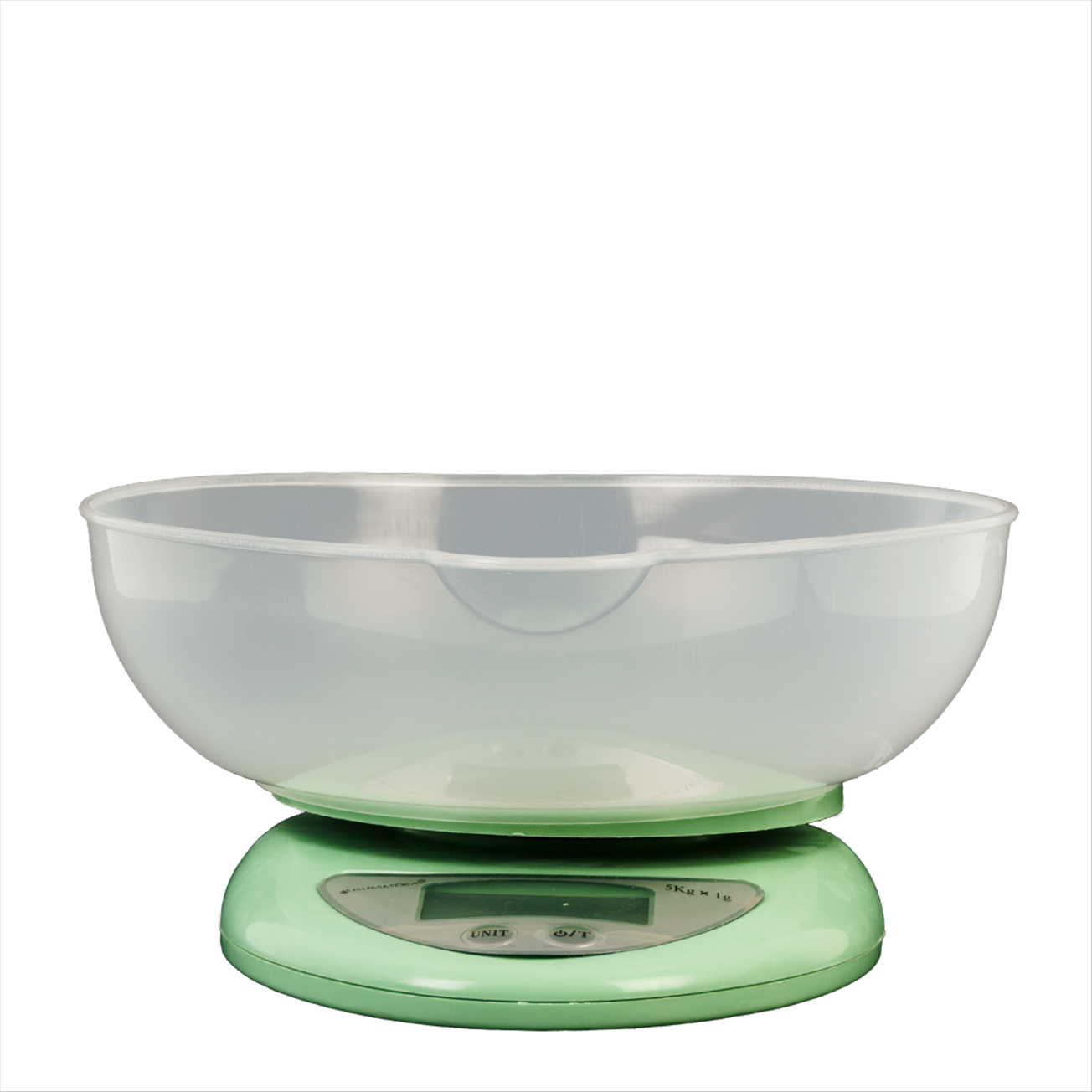 Pyramidea BC135 kitchen scale Transparent, White Countertop Round Electronic kitchen scale – image 9