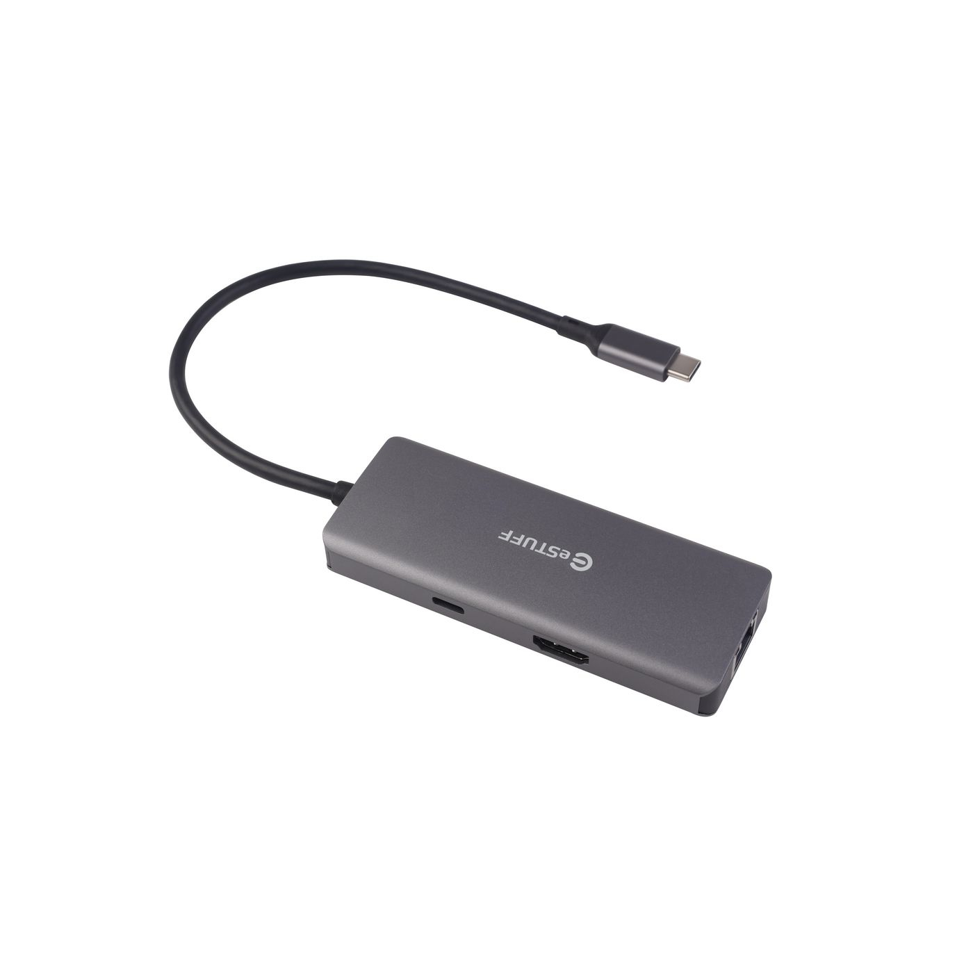 eSTUFF ES623013 laptop dock/port replicator Grey – image 2
