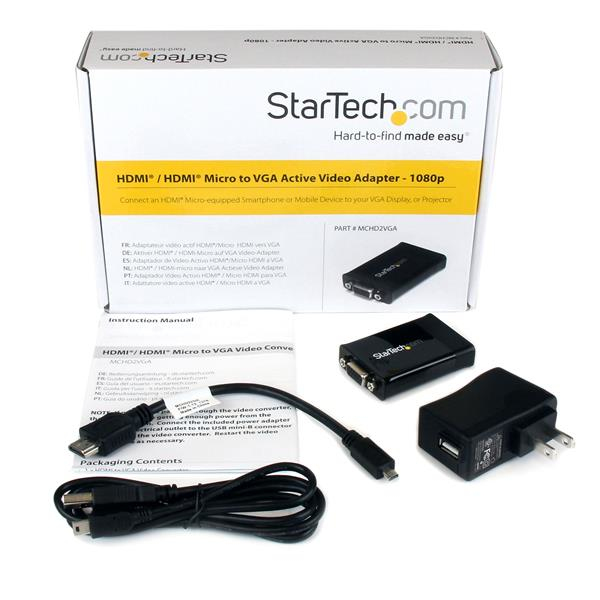 StarTech.com Micro HDMI or HDMI to VGA Adapter – image 6