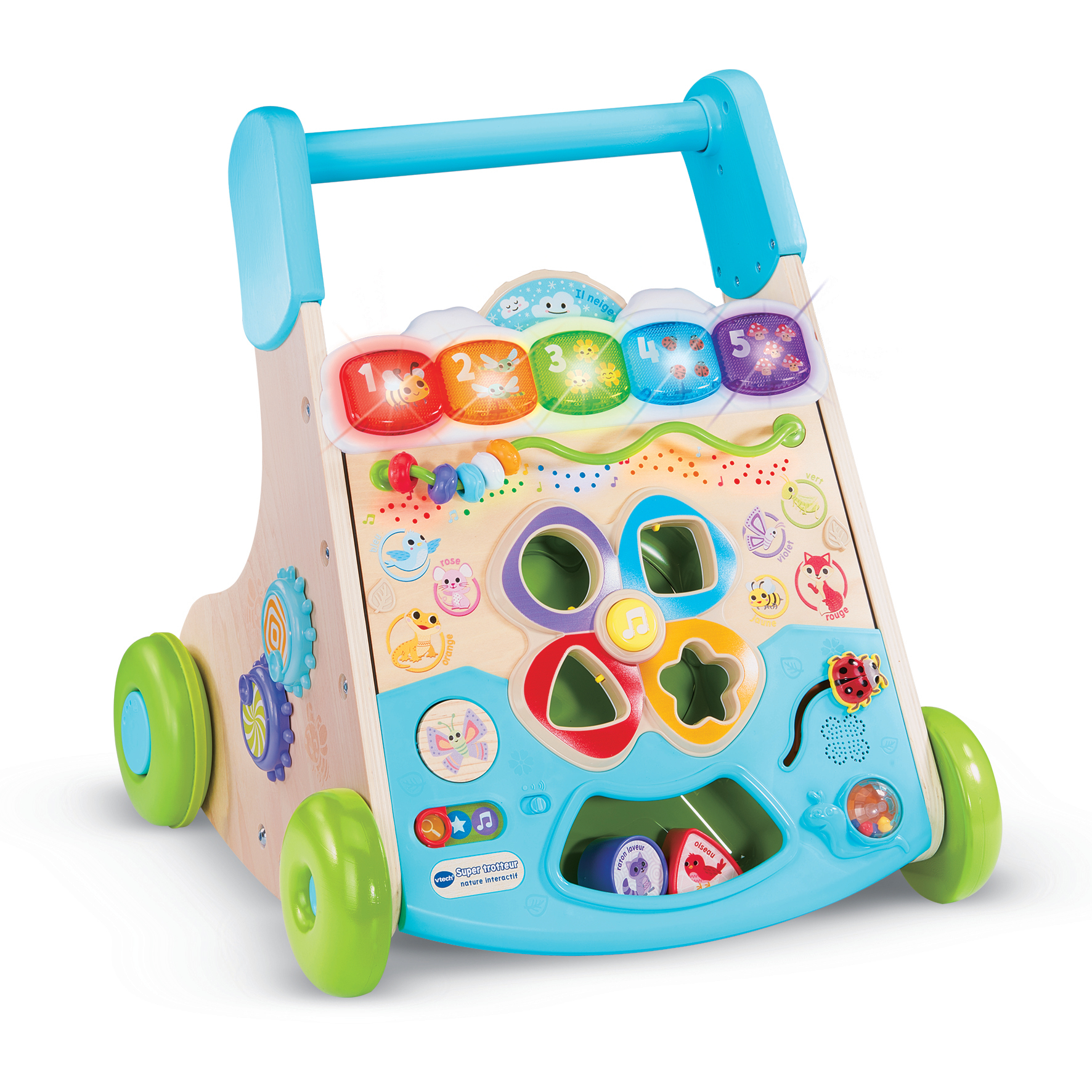 VTech 80-619605 ووكر تفاعلي بلاستيكي متعدد الألوان
