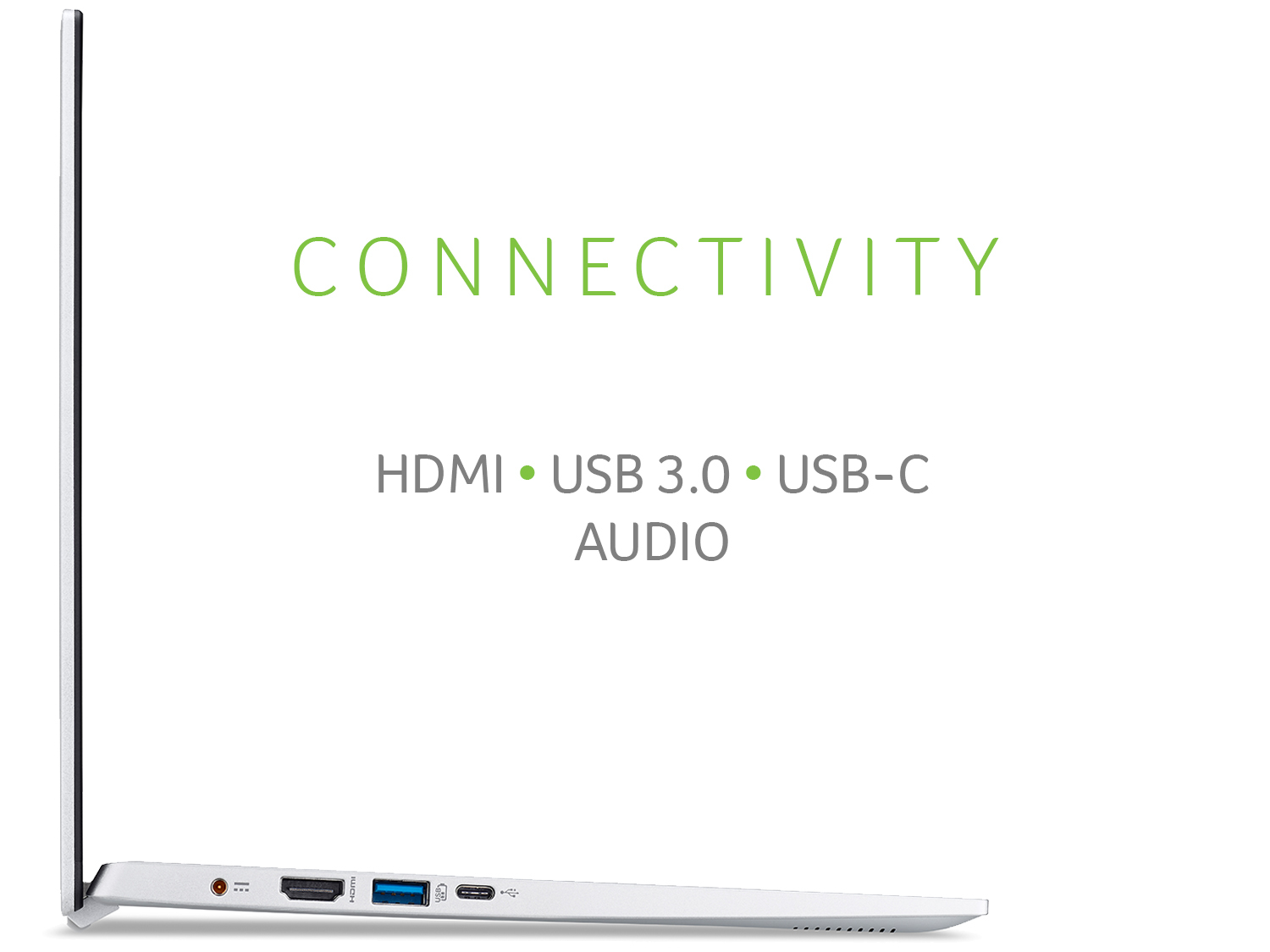 Acer Swift 1 14 inch Laptop - (Intel Pentium N6000, 4GB RAM, 128GB SSD, Full HD Display, Windows 10 in S Mode, Silver) – image 9