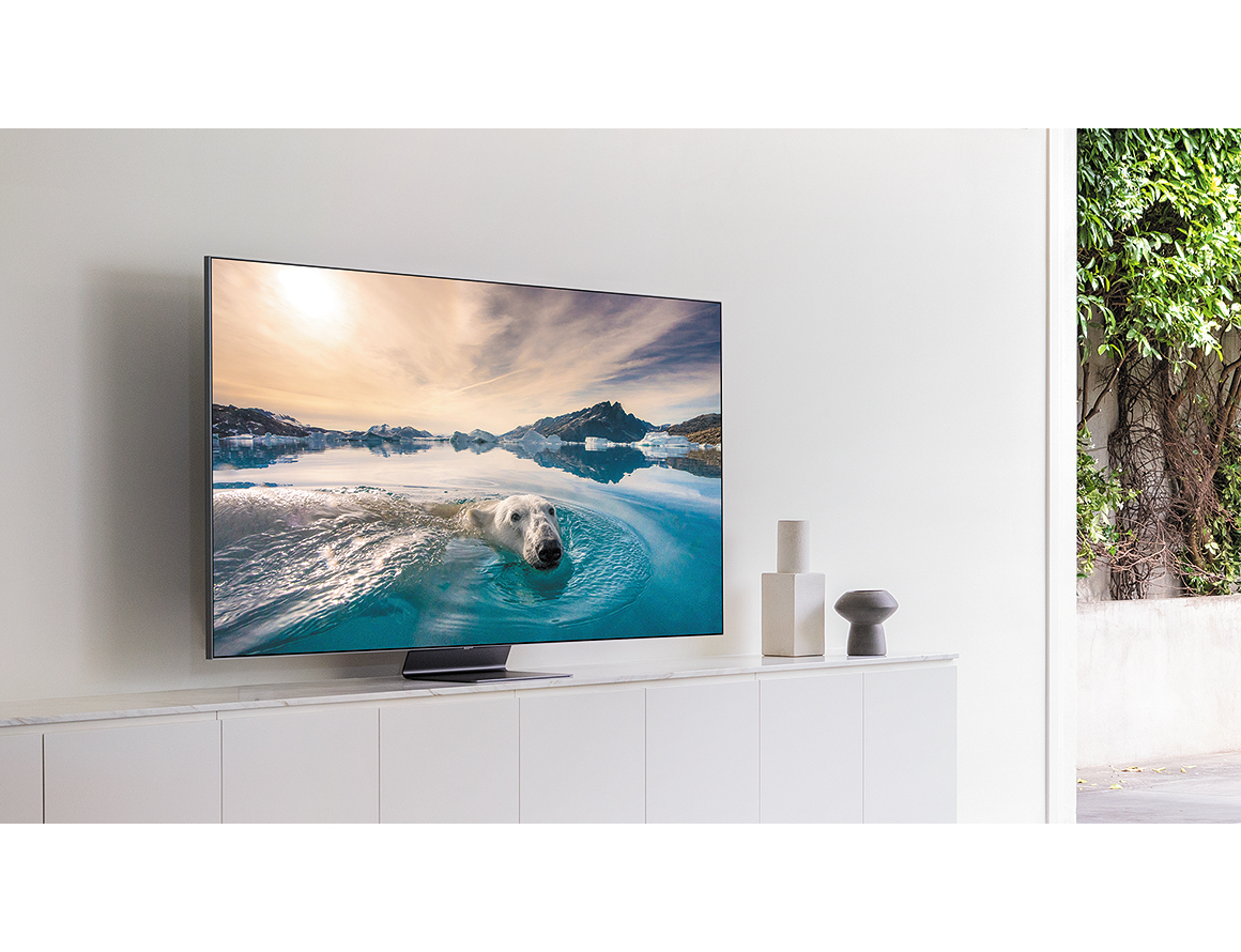Samsung QE55Q95TAT 139.7 cm (55") 4K Ultra HD Smart TV Wi-Fi Black, Silver – image 4