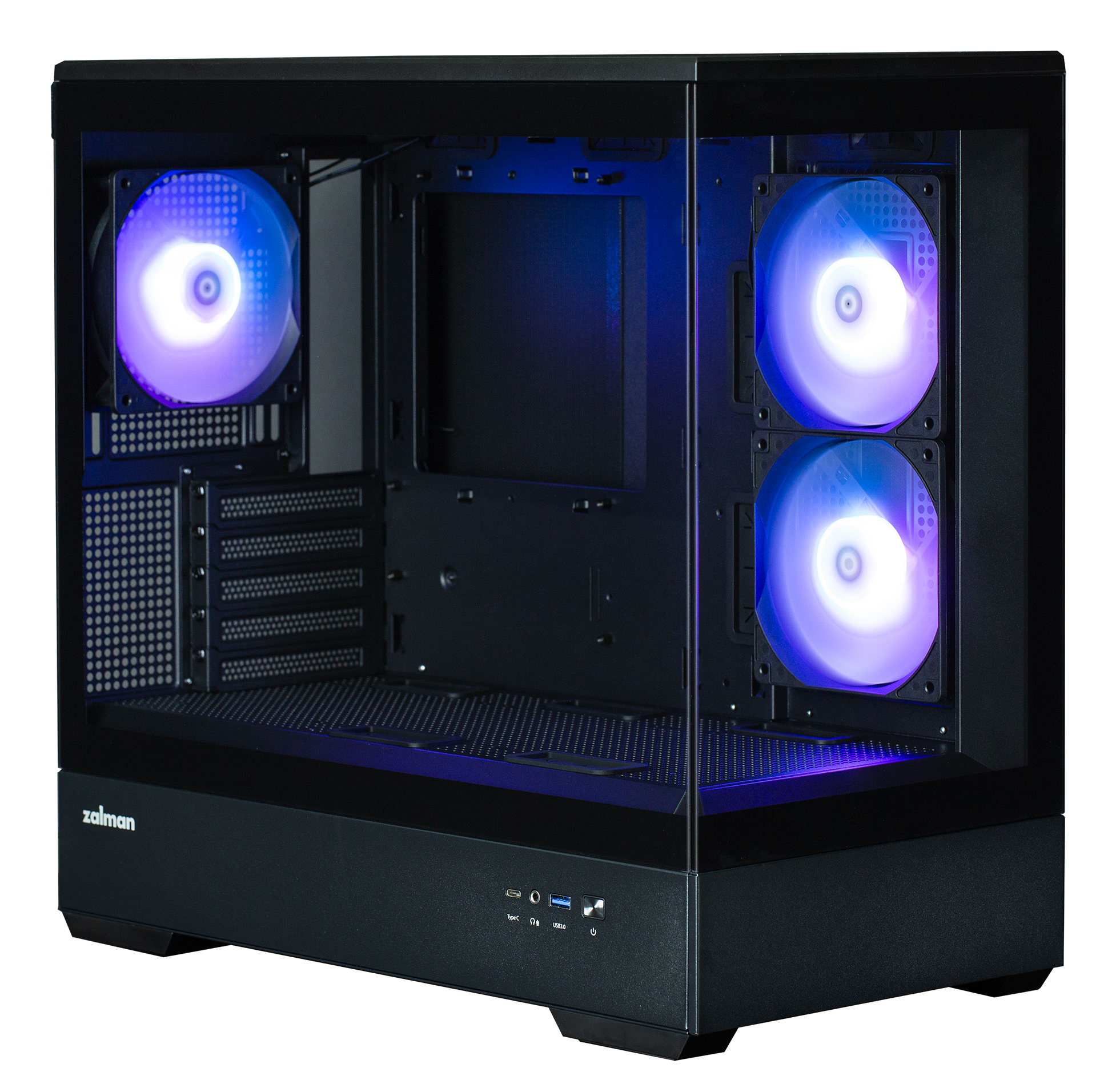 Zalman P30 Mini Tower Black – image 4