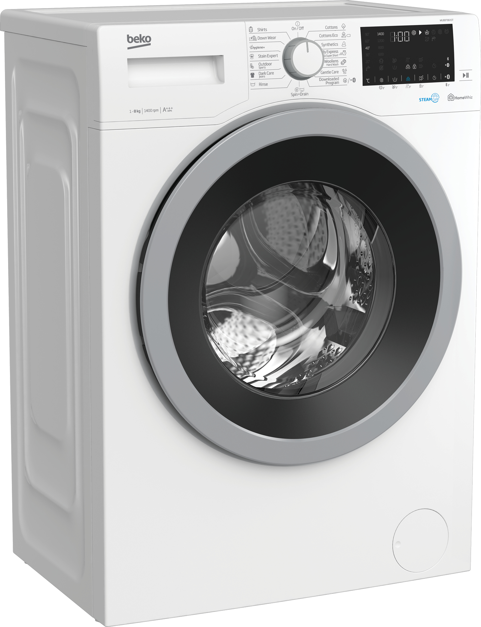 Beko WUE8736XST washing machine Front-load – image 2