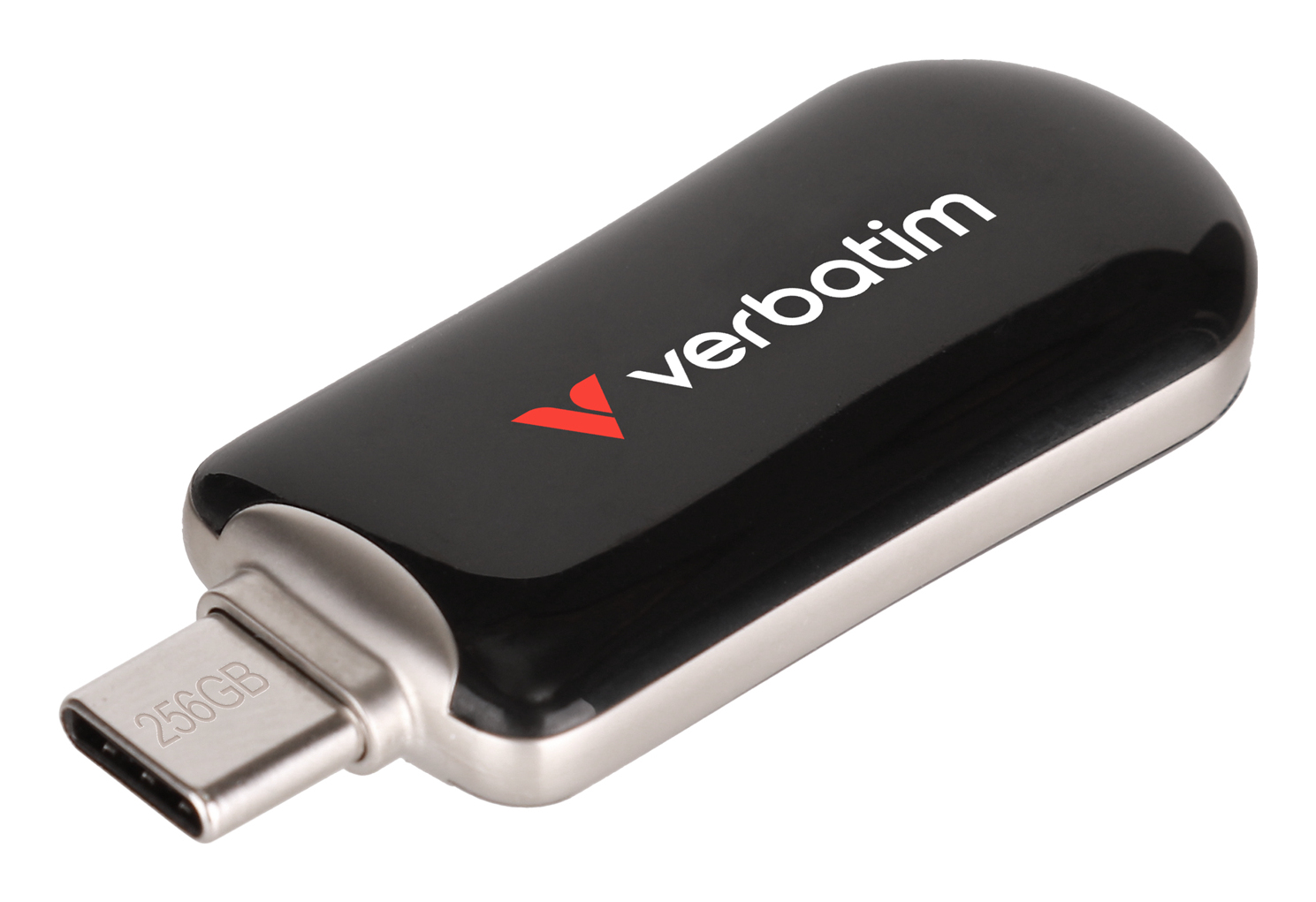 Verbatim Plectra USB-C Flash Drive Black – image 2