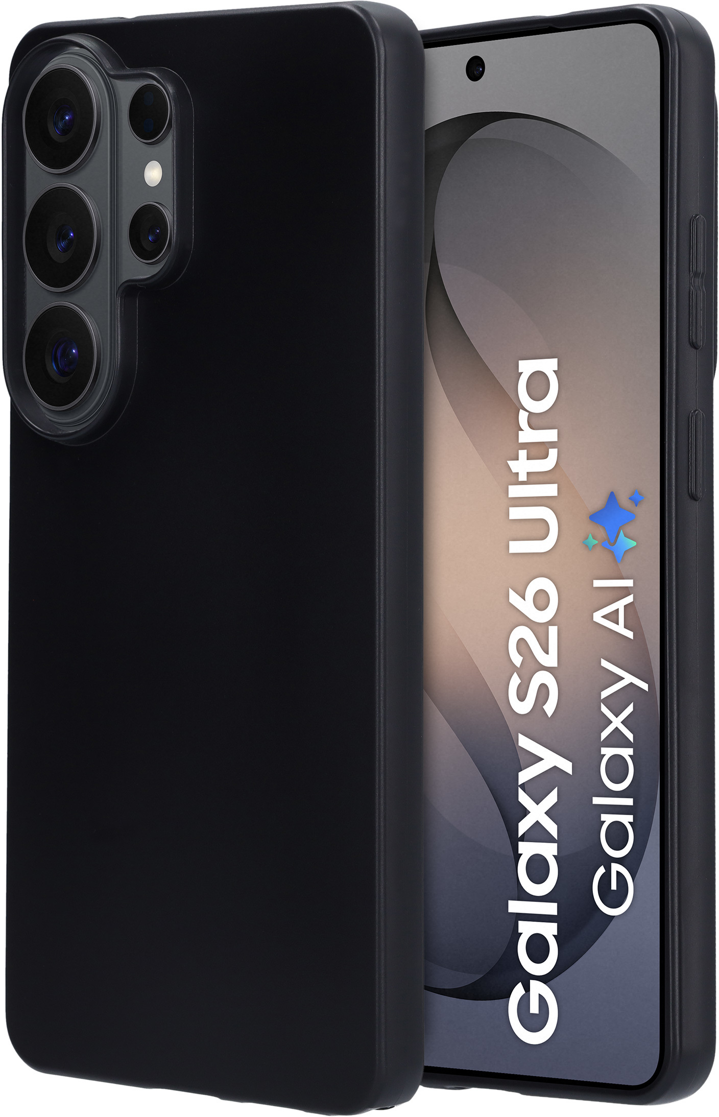 Mobiparts Classic TPU Case Samsung Galaxy S26 Ultra Matt Black – image 1