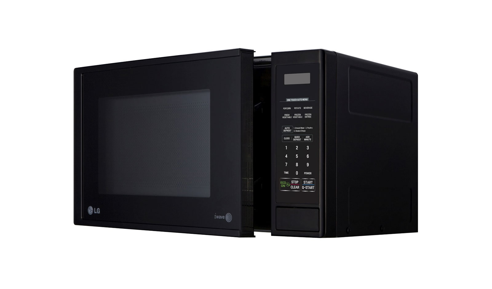 LG MS2042DB microwave Black Solo microwave – image 2