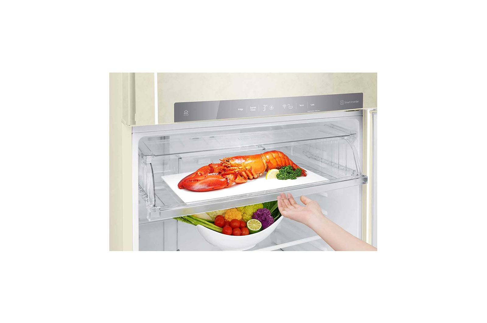 LG GTF744SEHV fridge-freezer Freestanding – image 6