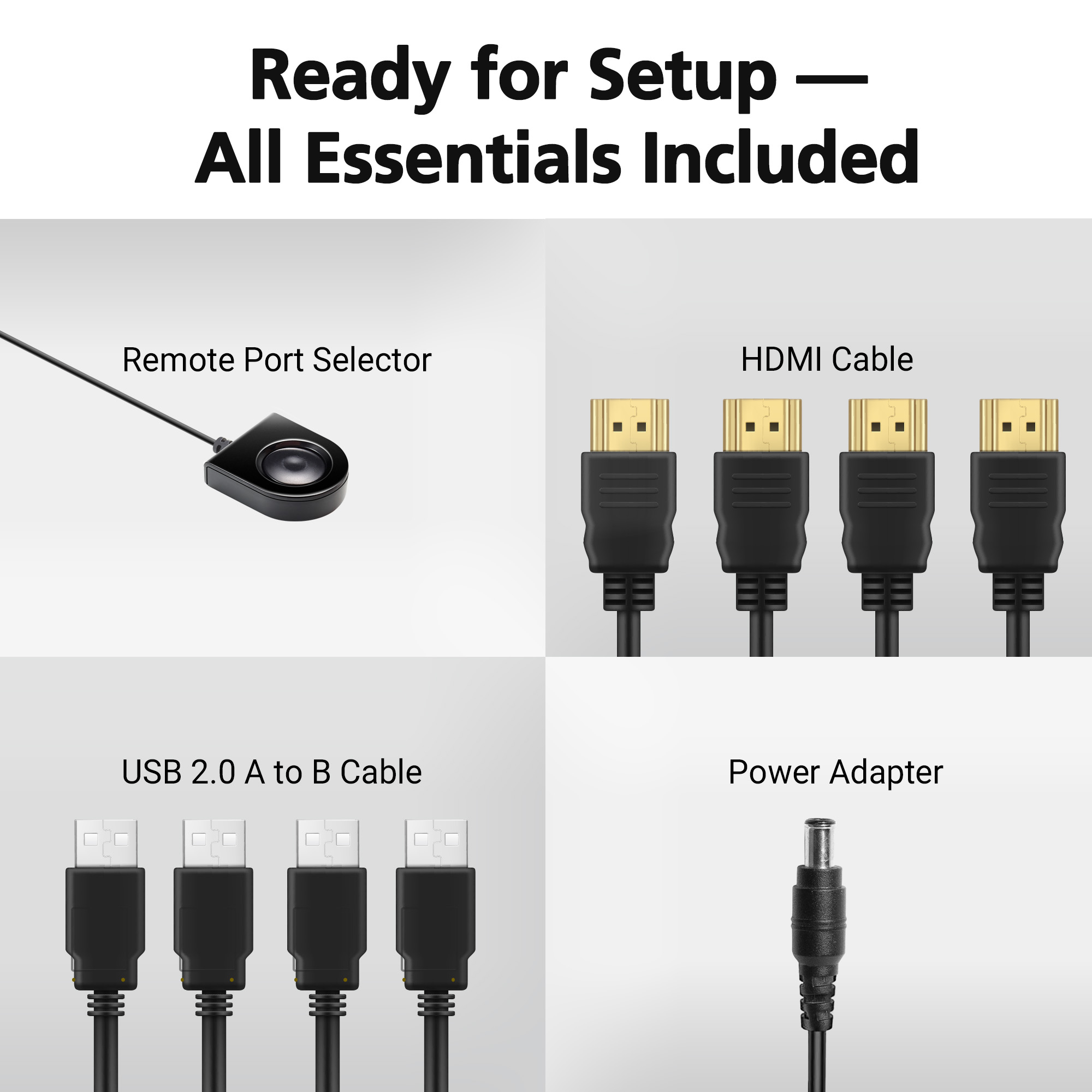 ATEN 4-Port USB 4K HDMI KVMP™ Switch – image 5