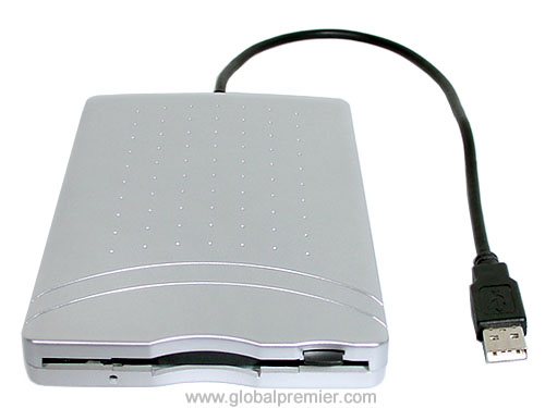 NEC FDD NEC 1.44Mb Diskdrive USB ExternSilve