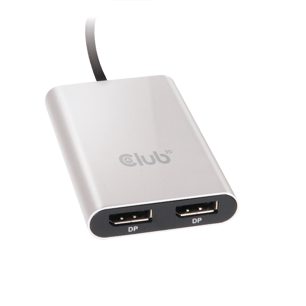 CLUB3D Thunderbolt™ 3 to 2x Displayport™ 1.2 Dual Monitor 4K – image 3