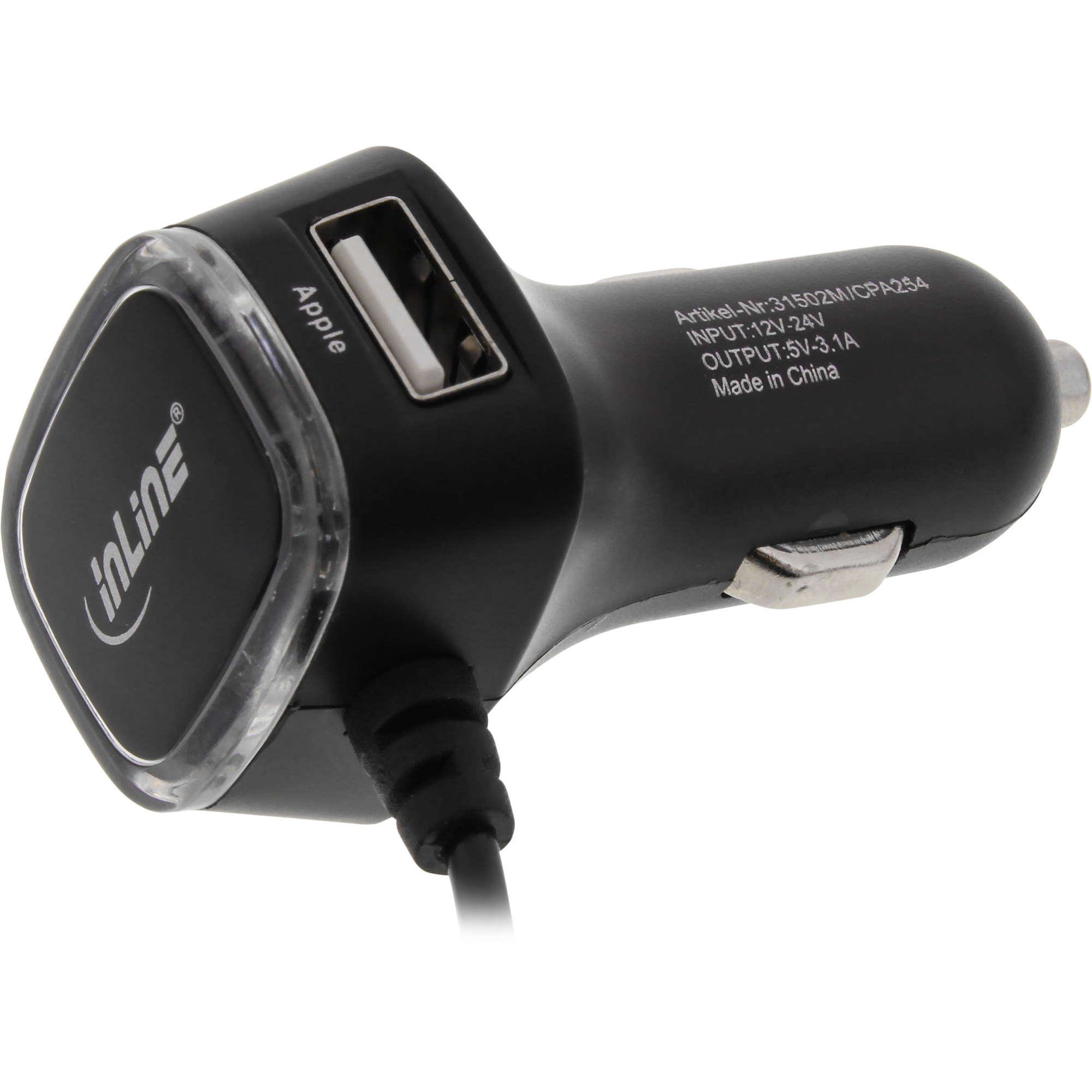 InLine USB Car Adapter – image 2