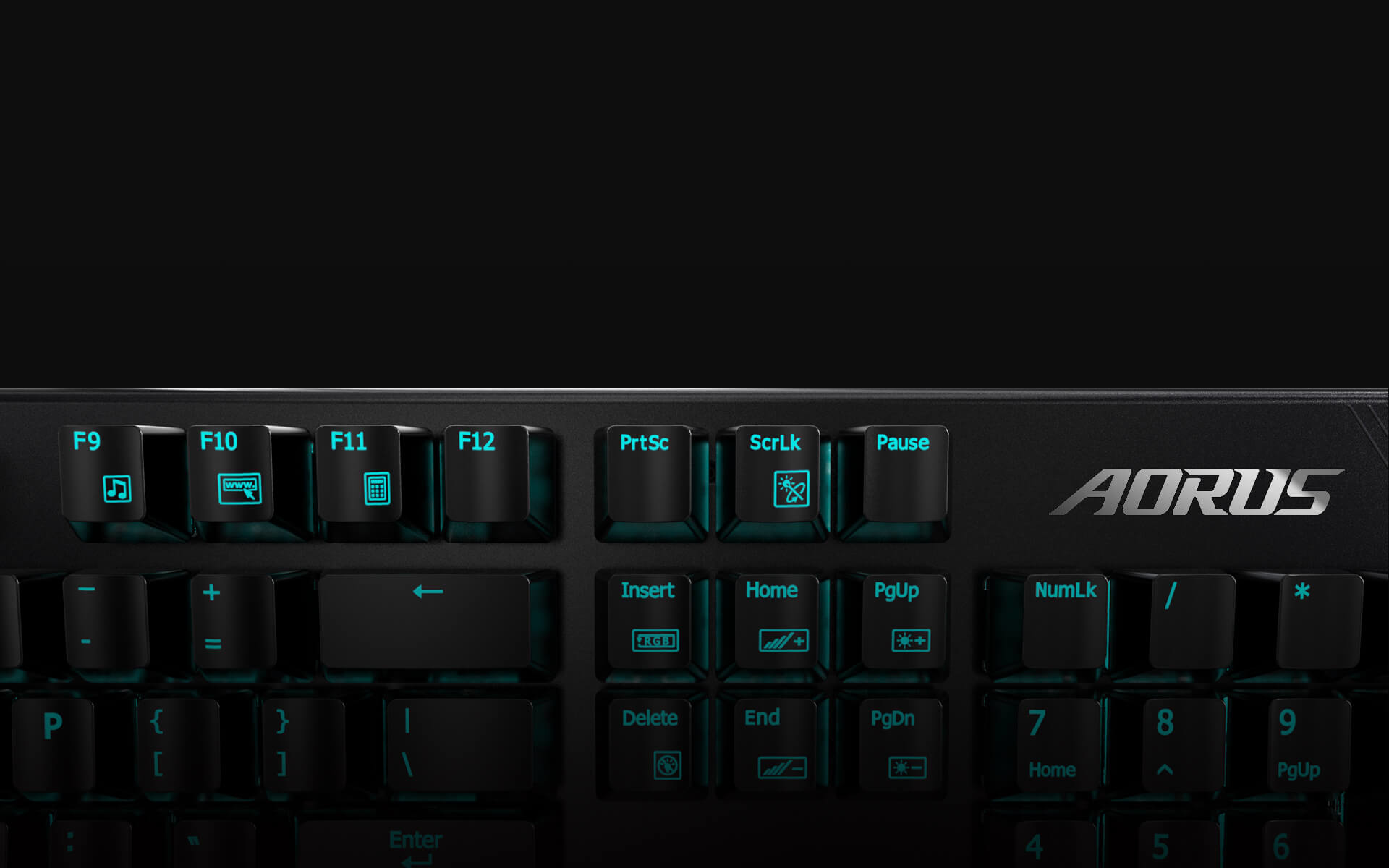 GIGABYTE K1 keyboard Gaming USB QWERTY English Black – image 5