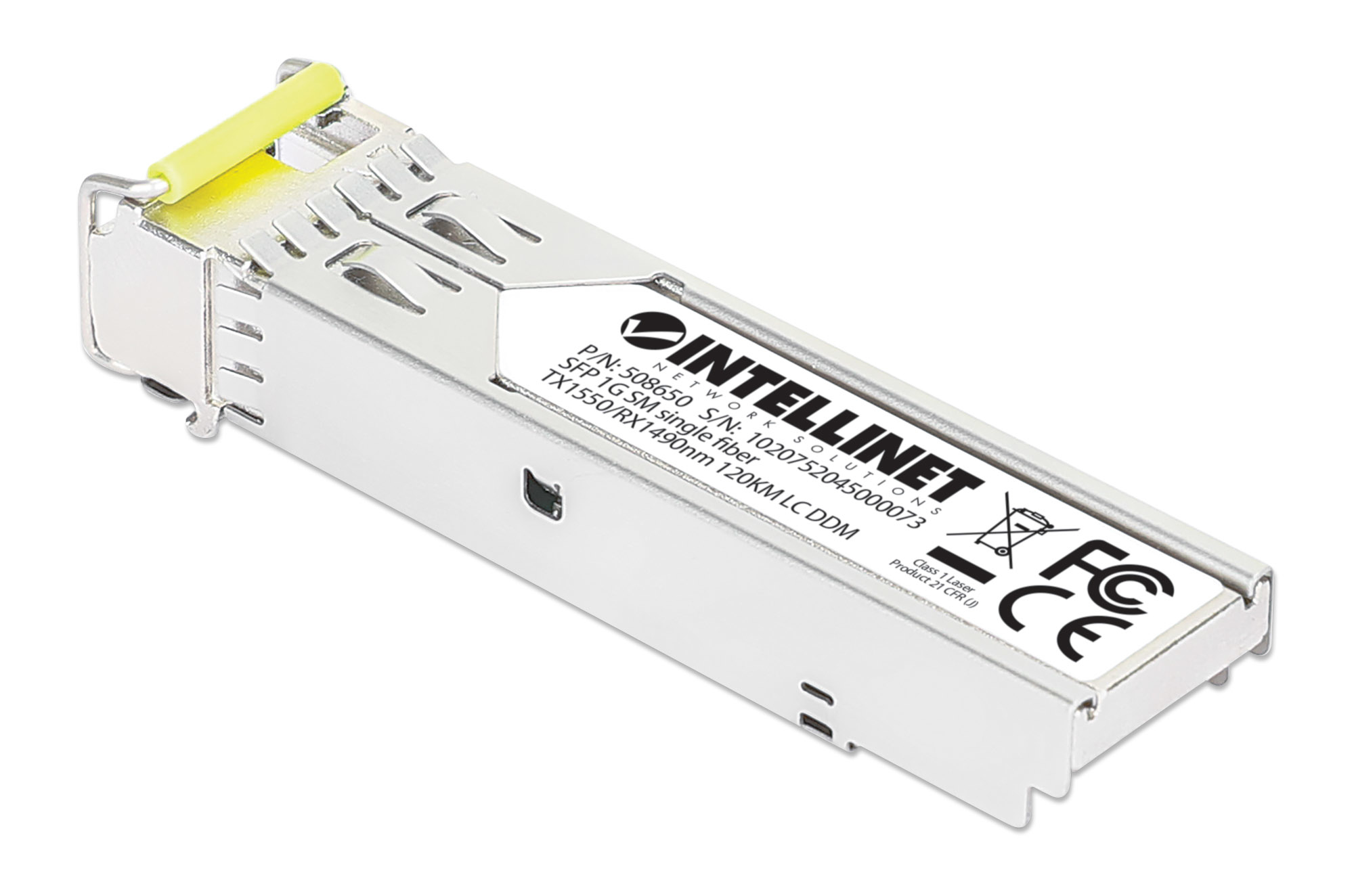 INTELLINET Gigabit Mini-GBIC BiDi WDM (RX1490/TX1550) MSA-ko