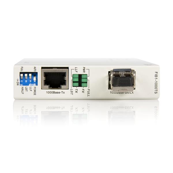 StarTech.com Gigabit RJ45 to Mmode LC Fiber Media Converter - Media converter - 1000Base-SX, 1000Base-T - RJ-45 - LC multi-mode - external - up to 550 m - 850 n – image 2