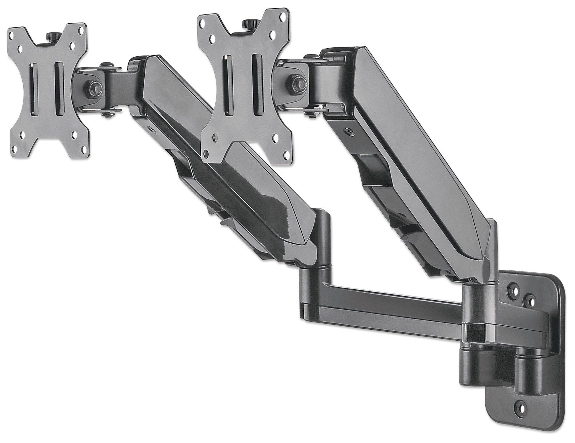 Manhattan Dual Wall Mount for TV & Monitors (Full Motion Gas Spring), For screens – image 4