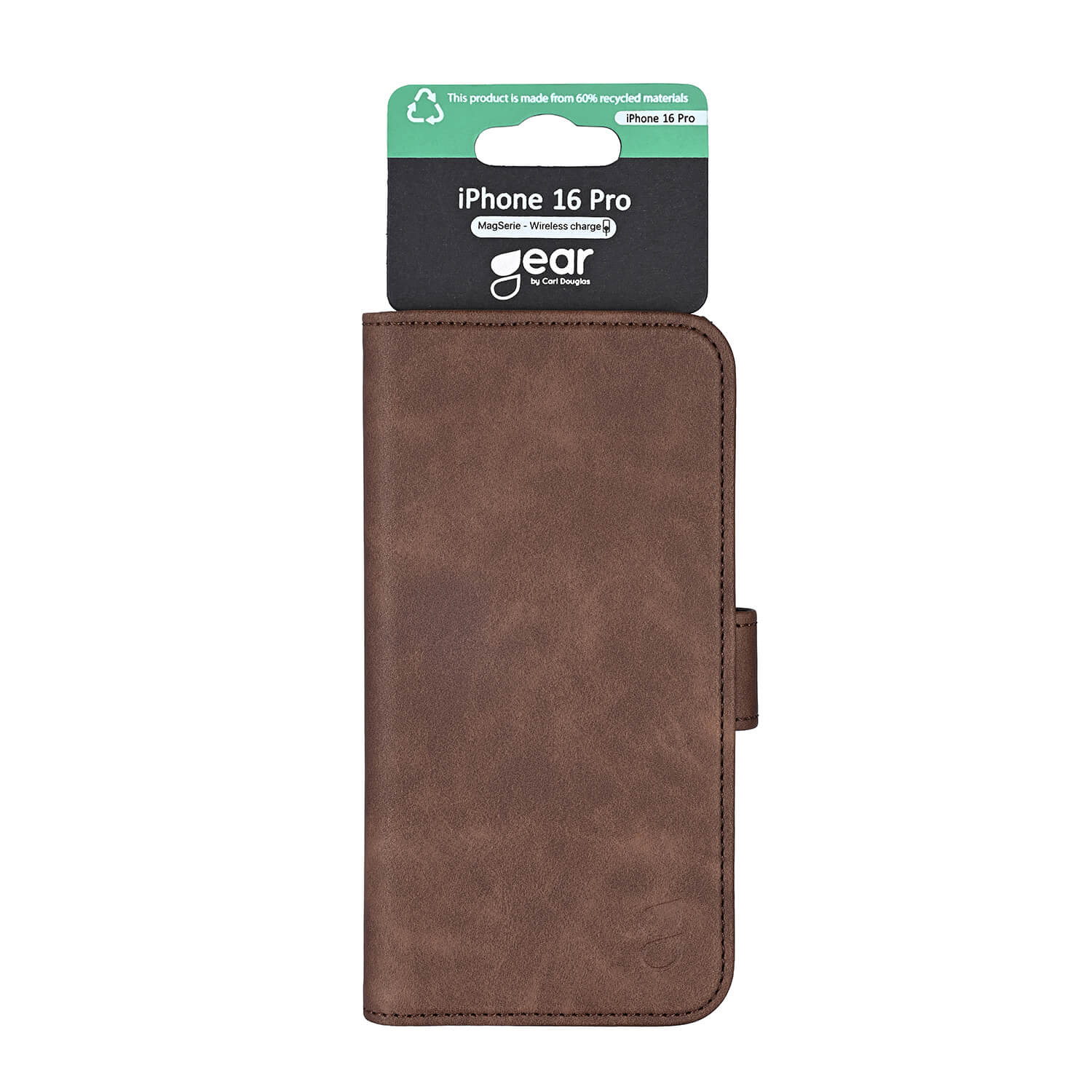 Gear Wallet Case 3 Card Slots Magseries Brown - iPhone 16 Pro – image 2