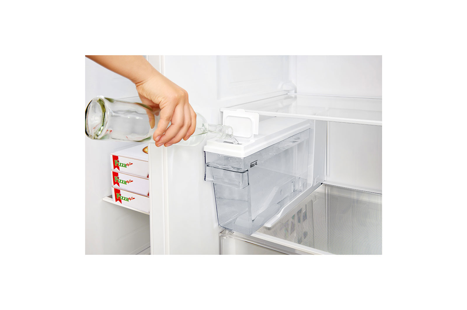 LG GSL481PZXZ side-by-side refrigerator Freestanding – image 7