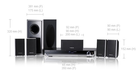 Samsung HT-AS610 home cinema system – image 2