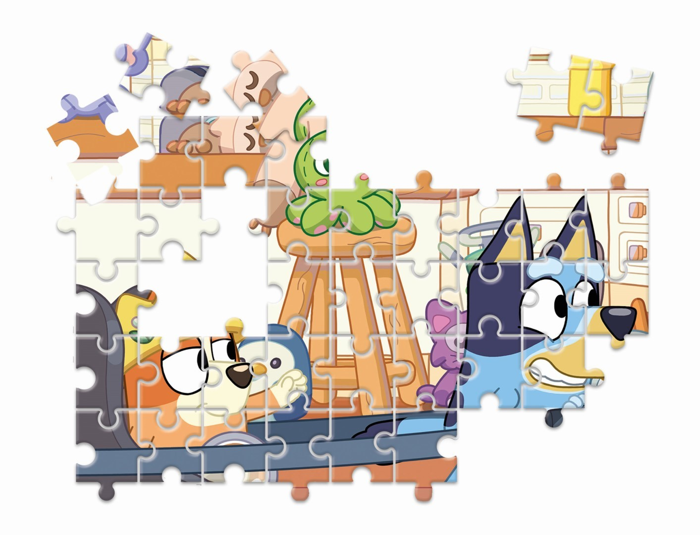 Clementoni Boîte de jeu 4 en 1 Bluey Edukit – image 5