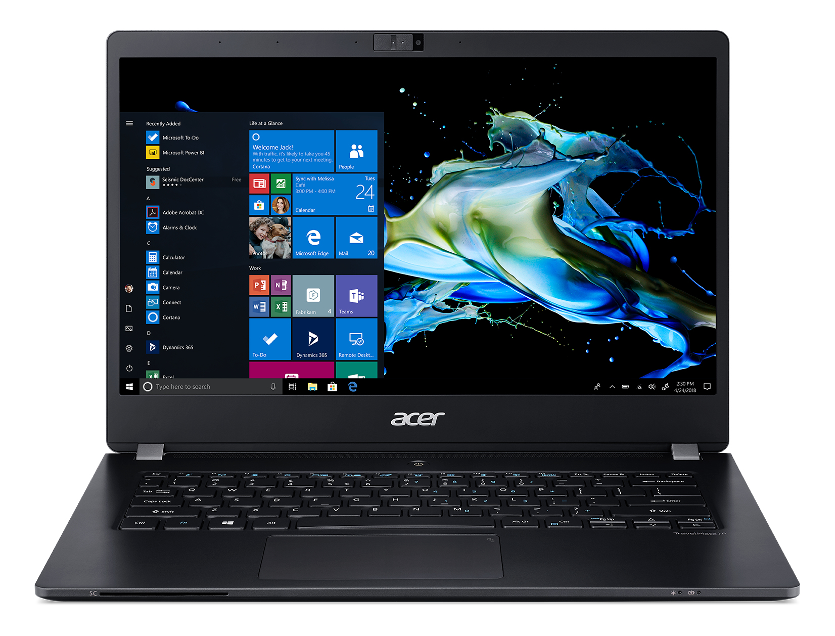 Acer TravelMate P6 TMP614-51-76KG Intel® Core™ i7 i7-8565U Laptop