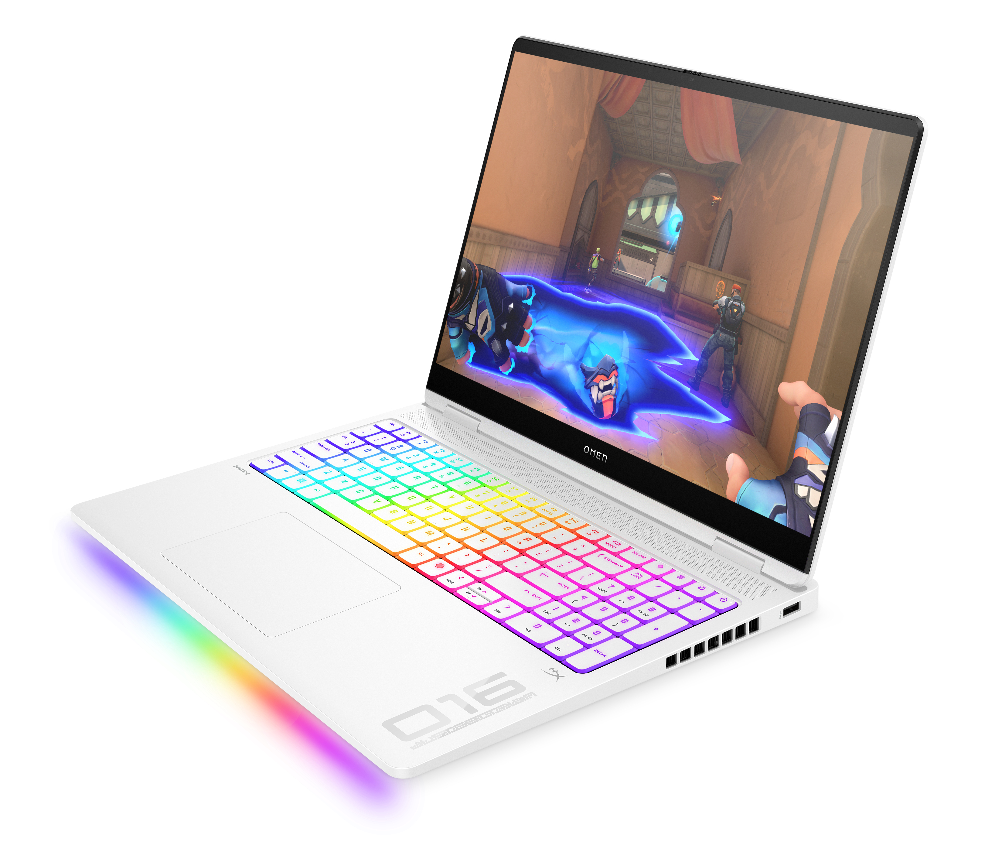 HP OMEN MAX Gaming 16-ah0010na Intel Core Ultra 9 275HX Laptop 40.6 cm (16″) WQXGA 64 GB DDR5-SDRAM 2 TB SSD NVIDIA GeForce RTX 5080 Wi-Fi 7 (802.11be) Windows 11 Home AI PC White image 4