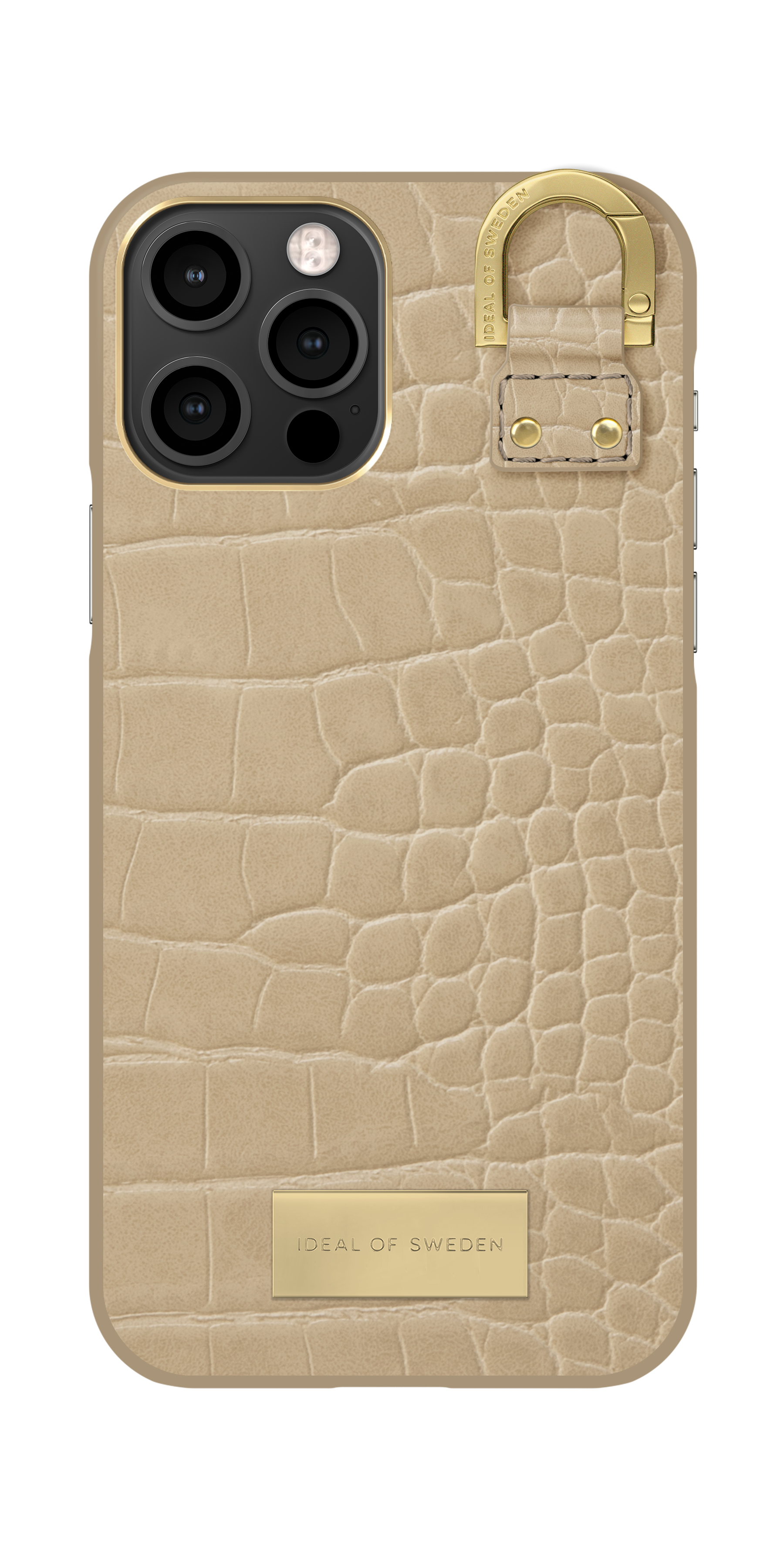 iDeal of Sweden Atelier Case iPhone 12/12P Warm Beige Croco – image 4