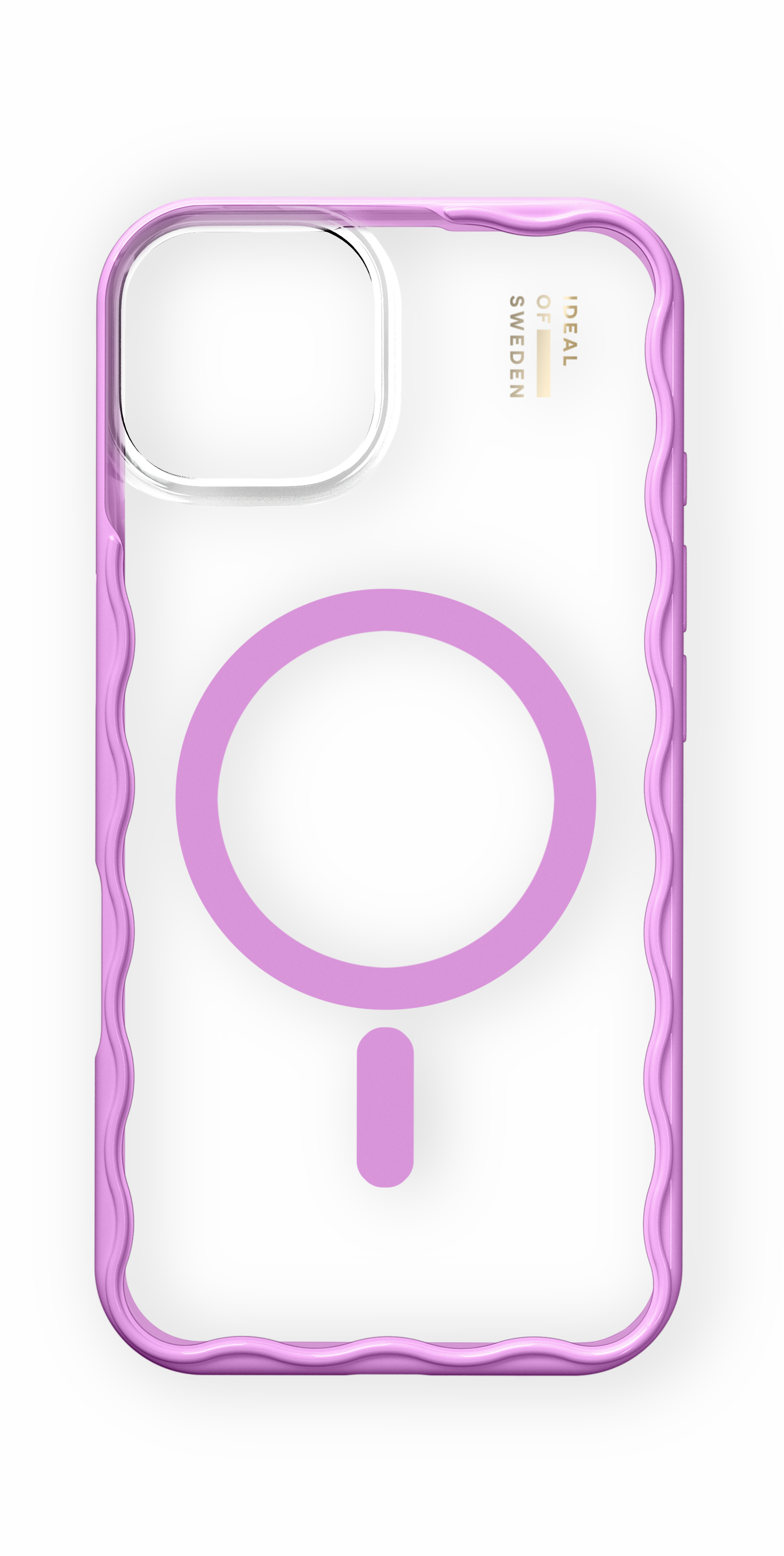 iDeal of Sweden Wavy Case MagSafe iPhone 13 / 14 / 15 / 16e / 17e Pink – image 2