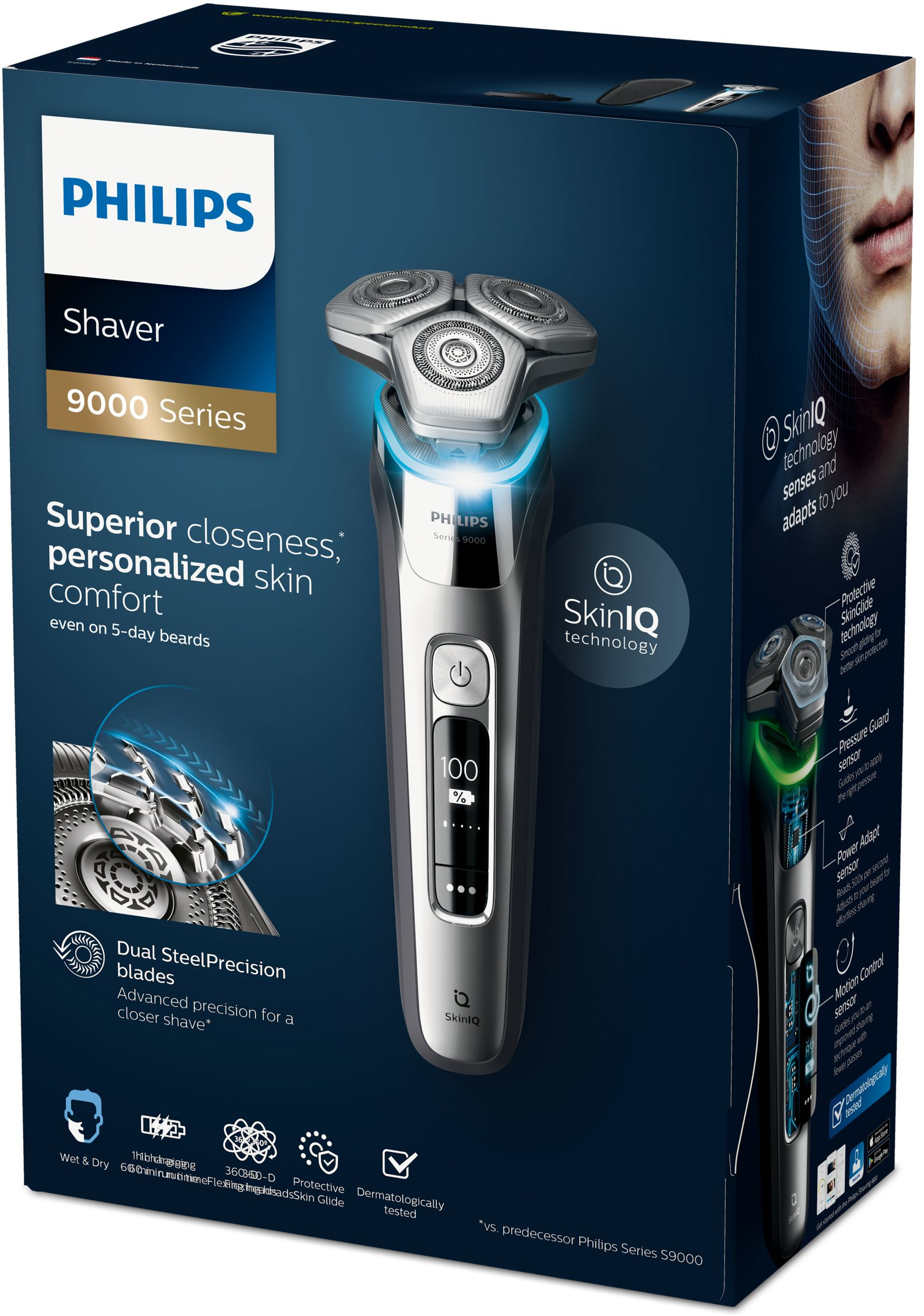 Philips SHAVER Series 9000 S9985/35 Wet and Dry electric shaver – image 4